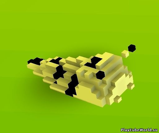 Мод Banana Slug для Cube World