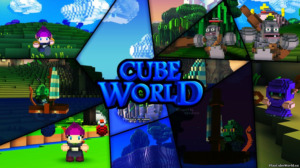 Видео обзор системы квестов в cube world